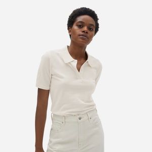 Everlane Organic Cotton Pique Polo